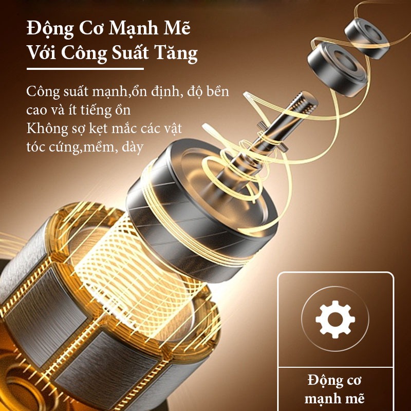 Bộ Tông Đơ Cắt Tóc Tạo Kiểu Chấn Viền Tiện Lợi, Nhỏ Gọn, Sạc Điện, Cao Cấp - HOUSESHOP68