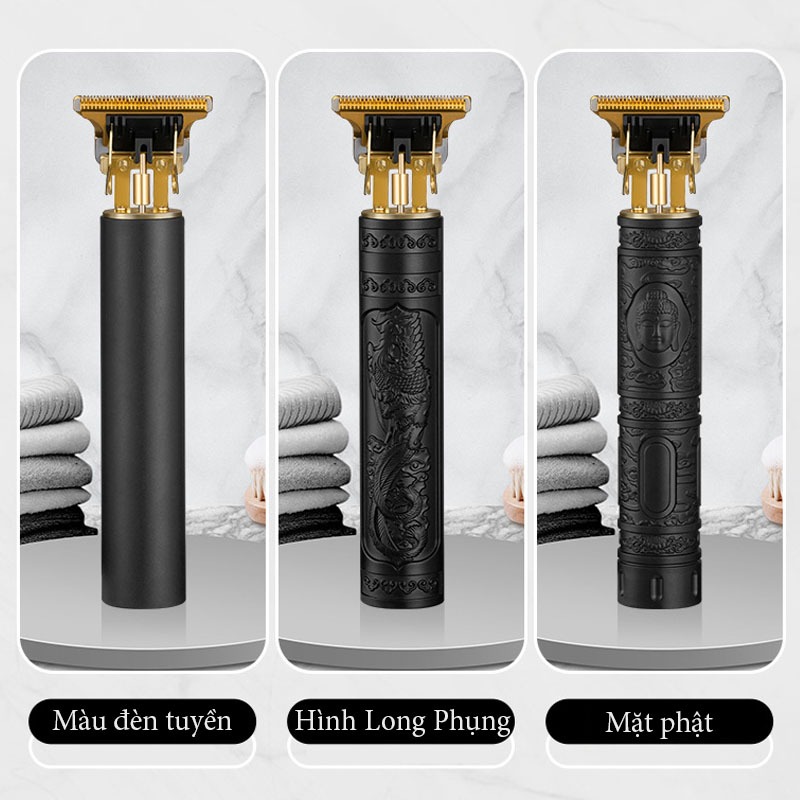 Bộ Tông Đơ Cắt Tóc Tạo Kiểu Chấn Viền Tiện Lợi, Nhỏ Gọn, Sạc Điện, Cao Cấp - HOUSESHOP68