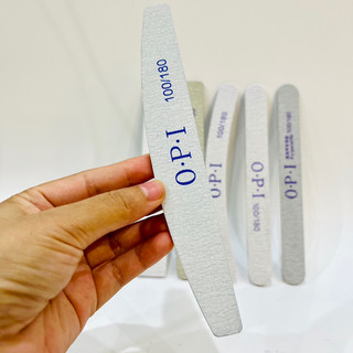 Dũa móng OPI 100/180, dũa móng tay chân màn nail