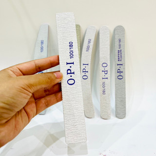 Dũa móng OPI 100/180, dũa móng tay chân màn nail