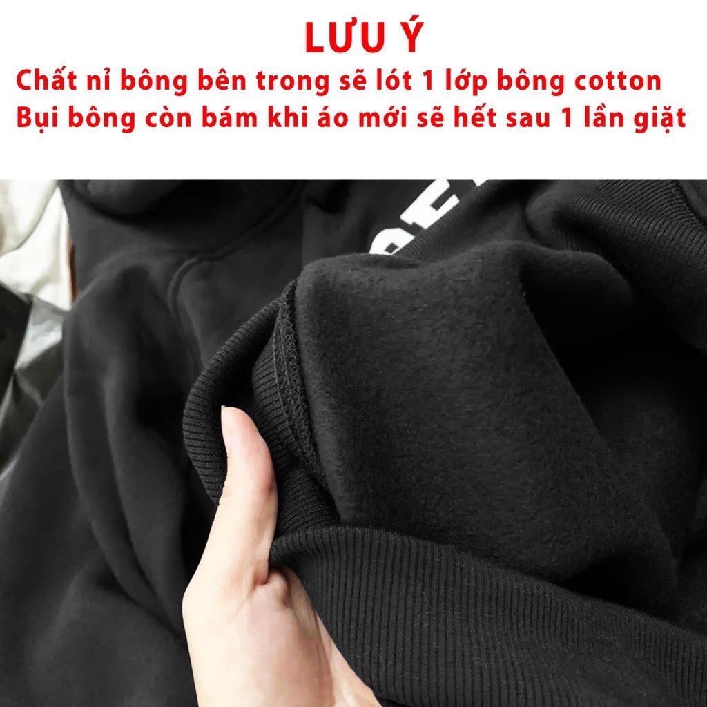 Áo hoodie nỉ nam nữ Chó Love You  form rộng, áo nỉ mũ 2 lớp, mùa đông unisex vải cotton dày dặn