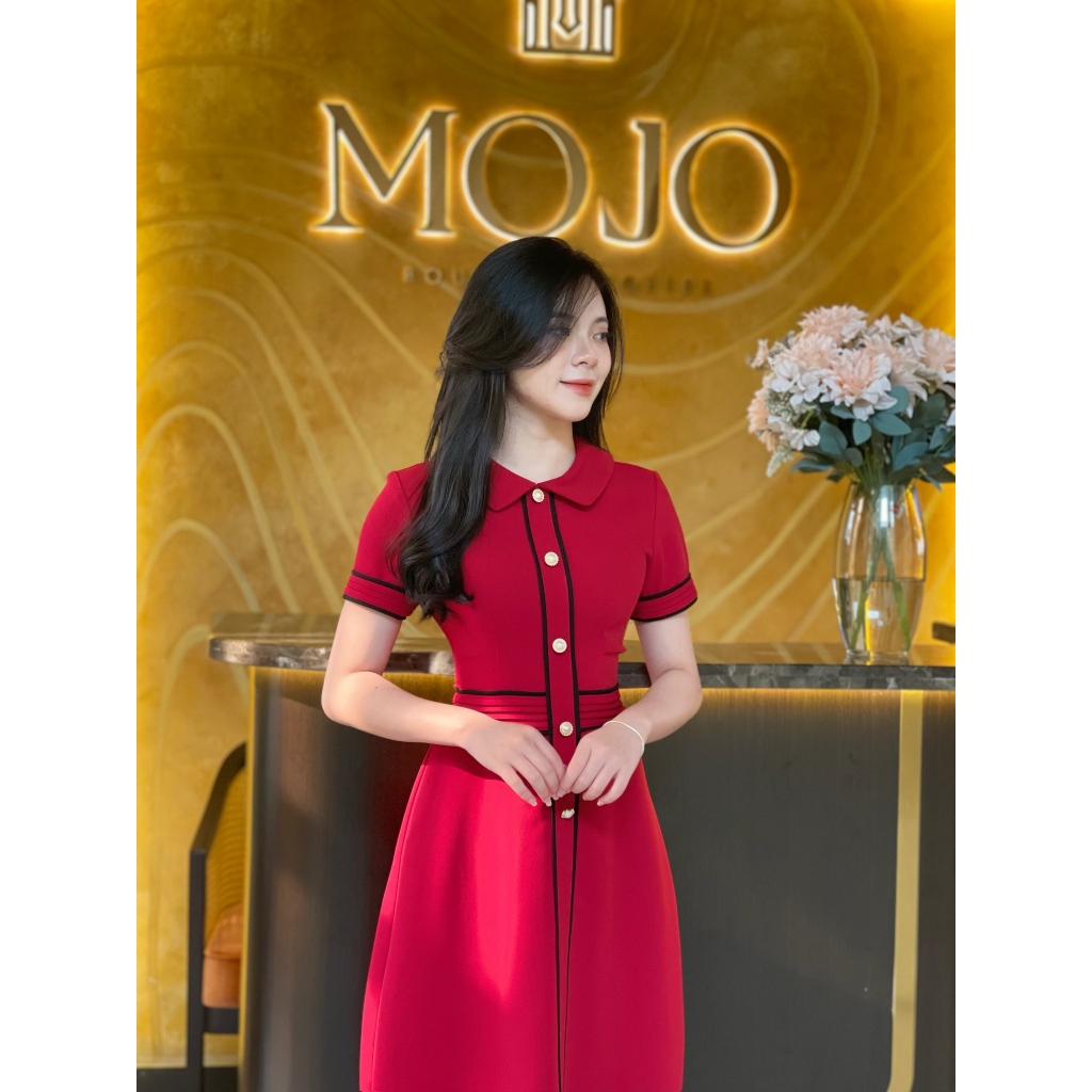 K2 Váy Thiết Kế Dáng A Đính Ngọc Tay Ngắn Sang Trọng