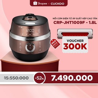 Nồi Cơm Điện Áp Suất Cao Tần CUCKOO 1,8 lít CRP-JHT1009F - Hàng chính hãng