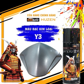 Sơn Samurai Y3 màu Bạc ánh kim- Huzen Việt Nam