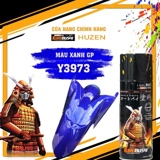 Màu xanh Gp Y3973 SAMURAI cực đẹp chống rạn nứt kháng xăng công nghệ nhật bản 400ml
