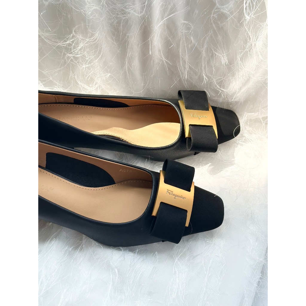 Giày Cao Gót Nữ Mũi Vuông , Giày Cao Gót Đế Vuông Cao 4P, Da Thật Mềm, Kiểu Dáng Trẻ Trung, Thoải Mái - DA868