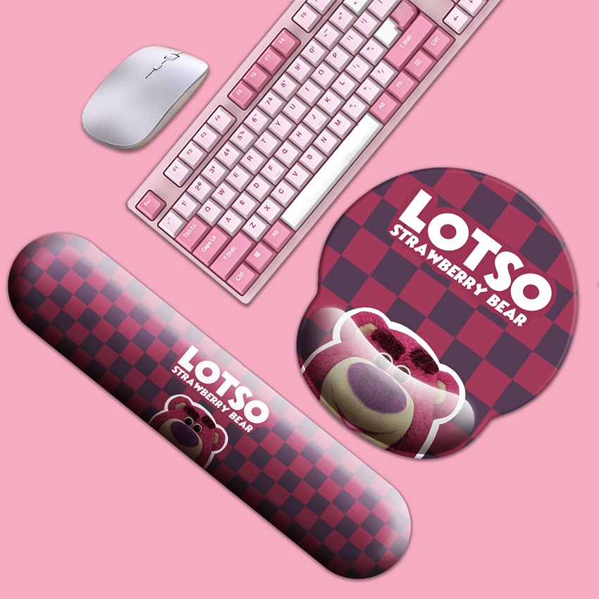 COMBO KÊ TAY BÀN PHÍM CHUỘT KUROMI CÁC MÀU SẮC ĐA DẠNG