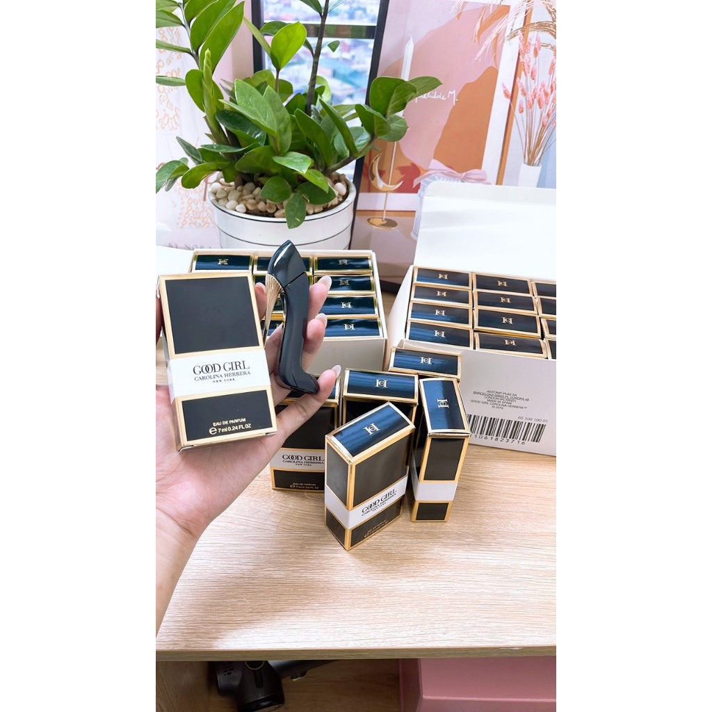 Nước hoa nữ Carolina Herrera Good Girl nước hoa nữ guốc đen Eau De Parfum EDP 7ml - Thơm lâu quyến rũ sang trọng
