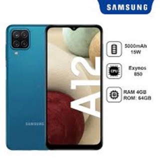 điện thoại Samsung Galaxy A12 máy 2sim ram 6G/128G Chính Hãng, Màn hình: PLS TFT LCD6.5"HD+ - Bảo hành 12 tháng