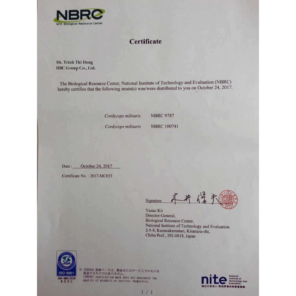 Đông Trùng Hạ Thảo Khô Sấy Thăng Hoa Minh's Farm - Hộp 10g