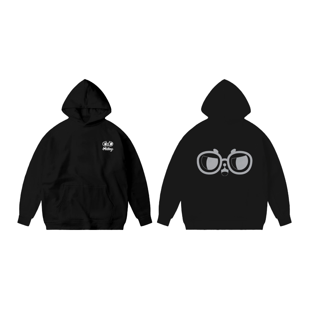 Áo Hoodie Younik Mihi Cute Glasses - Hồng M