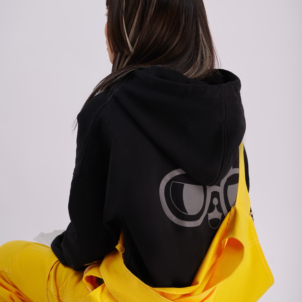 Áo Hoodie Younik Mihi Cute Glasses - Hồng M