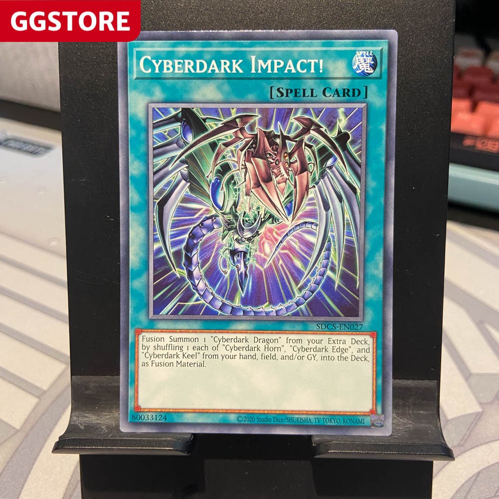 [ Bài Yugioh Chính Hãng ] Cyberdark Impact! - SDCS-EN027 - Common