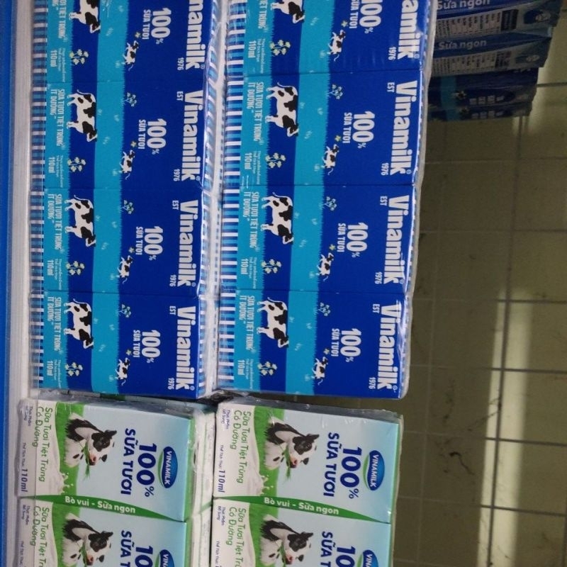 sữa tươi Vinamilk 110ml