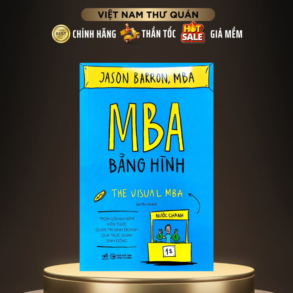 Sách - MBA bằng hình (Jason Barron) - Nhã Nam
