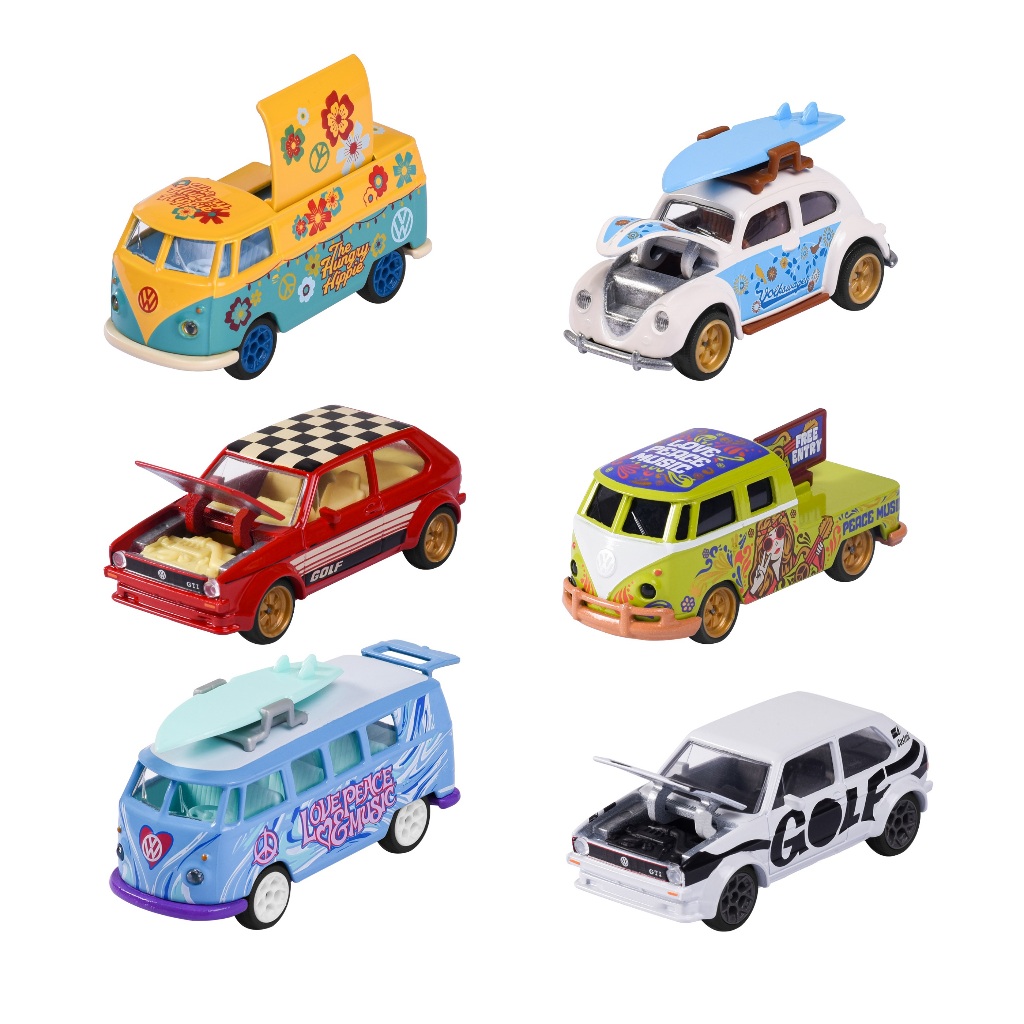 Xe Mô Hình Cao Cấp MAJORETTE VW The Originals Deluxe Cars 212055005 - Simba Toys VietNam