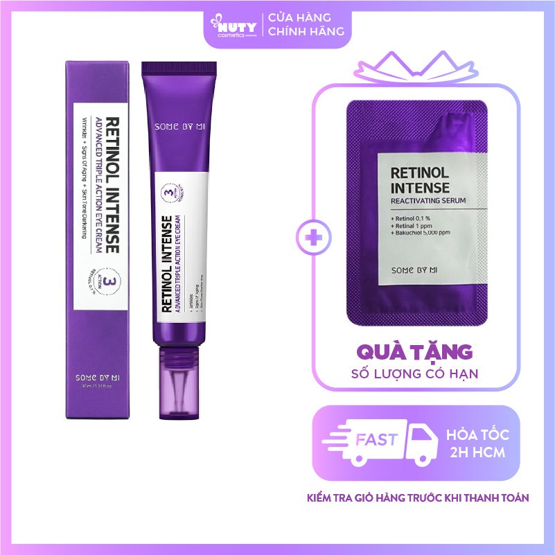 Kem Mắt Some By Mi Retinol Intensive Advanced Triple Action Eye Cream