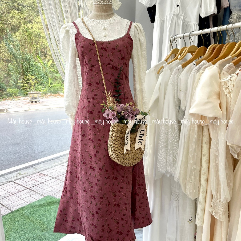 Áo len kiểu tay bồng chun thêu hoa cổ áo đính hoa nổi HÀNG SẴN