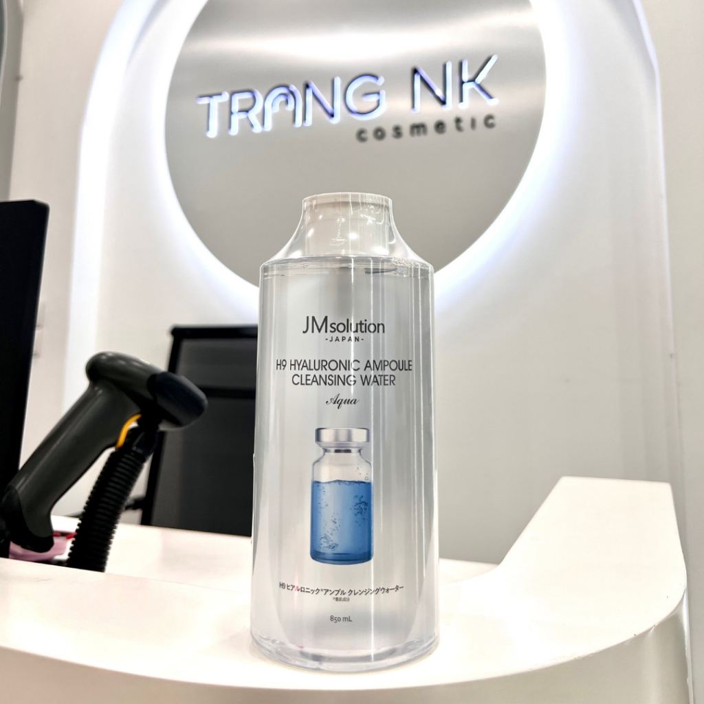 NƯỚC TẨY TRANG JM SOLUTION HYALURONIC AMPOULE CLEANSING WATER 850ML