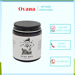 Sáp vuốt tóc nam CLAY WAX TRẮNG Profession 100gr tạo kiểu giữ nếp cho tóc Ovana Store