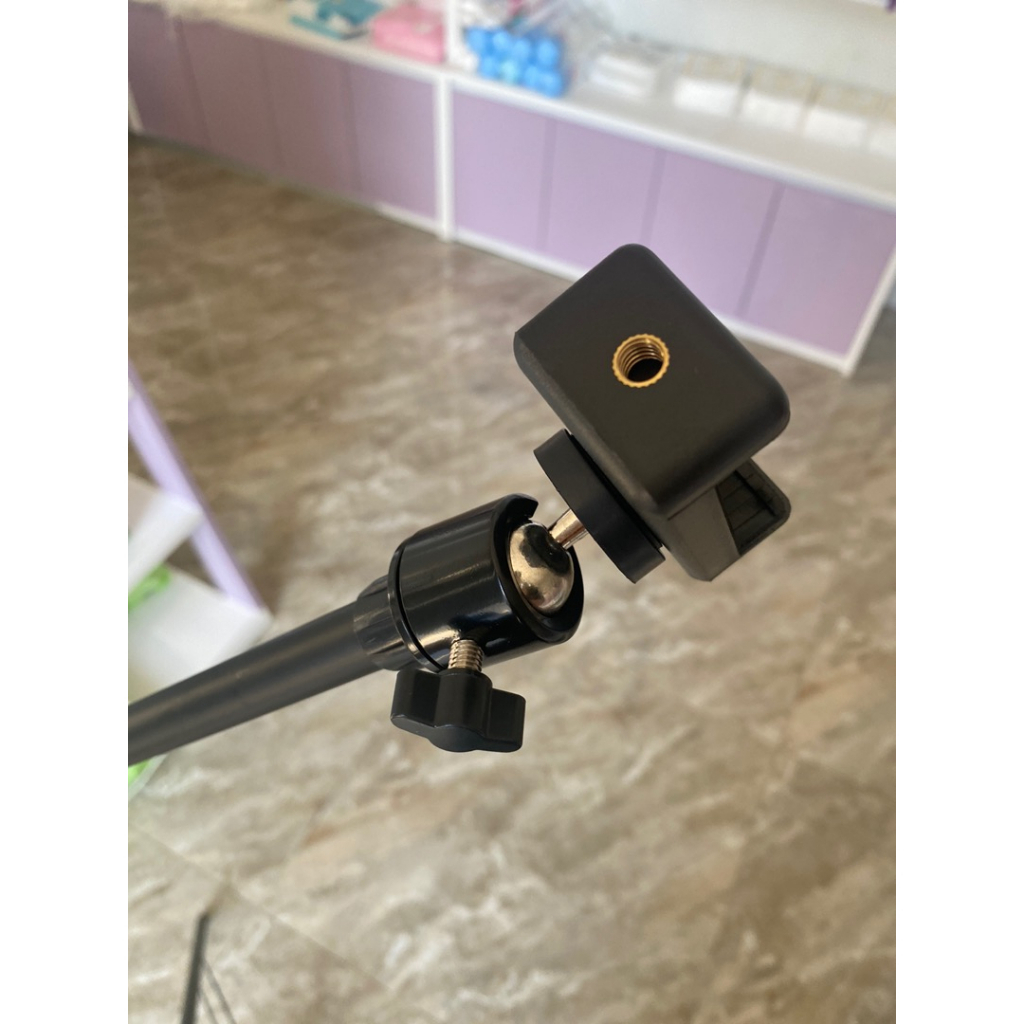 Giá đỡ, tay treo ngang 360, gắn điện thoại chụp ảnh, livestream, quay video dài 65cm