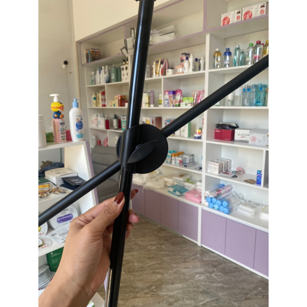 Giá đỡ, tay treo ngang 360, gắn điện thoại chụp ảnh, livestream, quay video dài 65cm