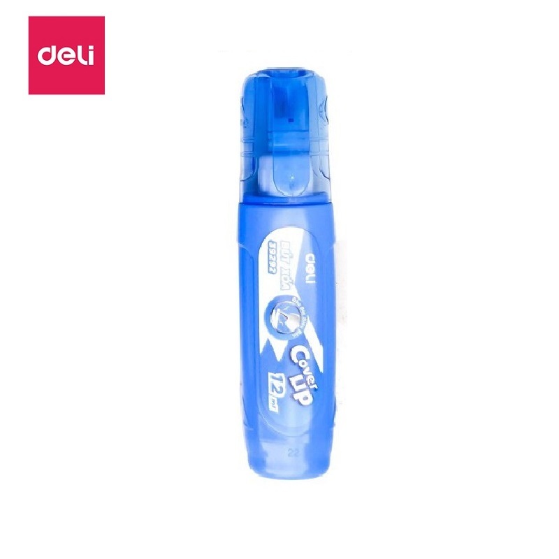 Bút xoá được trên nhiều chất liệu Deli CH408 / Xóa nước Deli W39292  - Bút xóa Deli H408 / 39292 dung tích 12ml