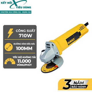 Máy mài góc 710w dewalt kết nối tiều dùng dw810b | dw820b - đường kính 100mm