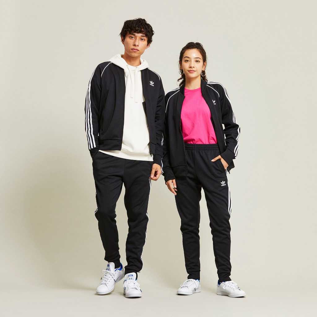 Quần Jogger Thể Thao Unisex Nam Nữ Adidas Adicolor Classics SST Track Pant - Màu Đen
