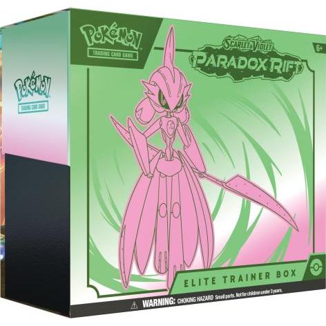 Hộp Bài Pokemon Scarlet & Violet: Paradox Rift Iron Valiant Elite Trainer Box