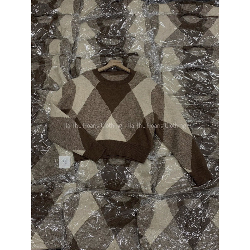 Maihuong⚡️ÁO LEN TRÁM NÂU DÀY ĐẸP CHO NỮ