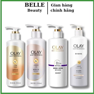 Dưỡng thể dưỡng trắng Olay B3 retinol, dưỡng thể Olay B3 Whitening nâng tone, làm mờ vết thâm, cấp ẩm cho da - CÓ BILL