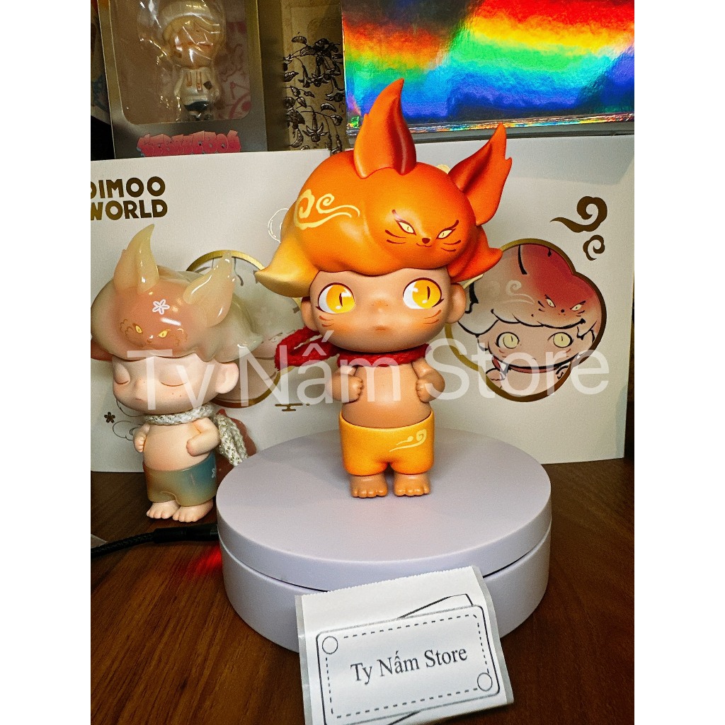 [CUSTOM] DIMOO FIREFOX (chỉ còn cáo lửa) Sẵn Hàng