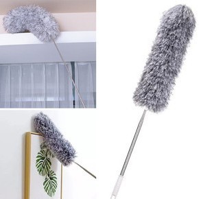 Cây chổi lông quét bụi inox cán dài cao cấp tới 2.8m