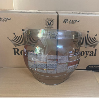 Kính bubble gắn nón 3/4