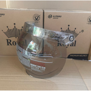 Kính bubble gắn nón 3/4