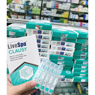 Men vi sinh ống Livespo Claussy - Hộp 10 ống