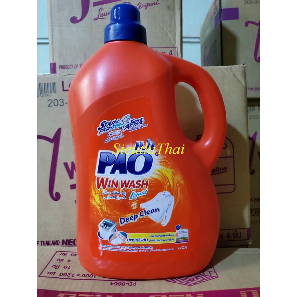 Nước giặt quần áo hiệu PAO 3000 ML - Thái Lan
