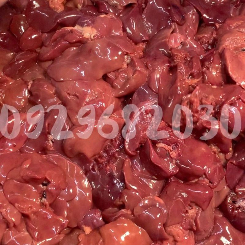 Gan gà làm sạch 1kg - nấu pate - thức ăn cho mèo - thức ăn cho chó - pate mèo - mèo - mùng-mùn heo-gà xay