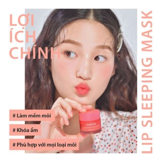 Mặt nạ ngủ dành cho môi Laneige Lip Sleeping Mask 20G_Berry
