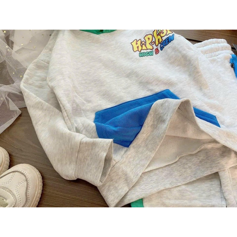 Bộ dư xịn bé trai phối mầu Pri, mak