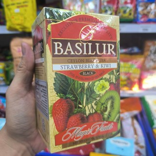 [Hỏa Tốc] Trà Basilur vị Dâu Kiwi 20 gói