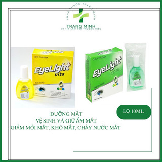 Nhỏ mắt eyelight vita và cool của dhg - dưỡng mắt cho đôi mắt sáng khỏe