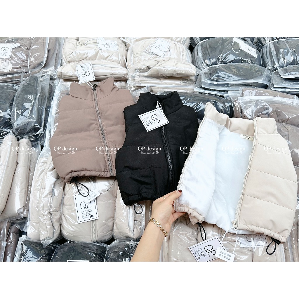 Áo gile phao siêu hot cho bé trai size 10-25kg