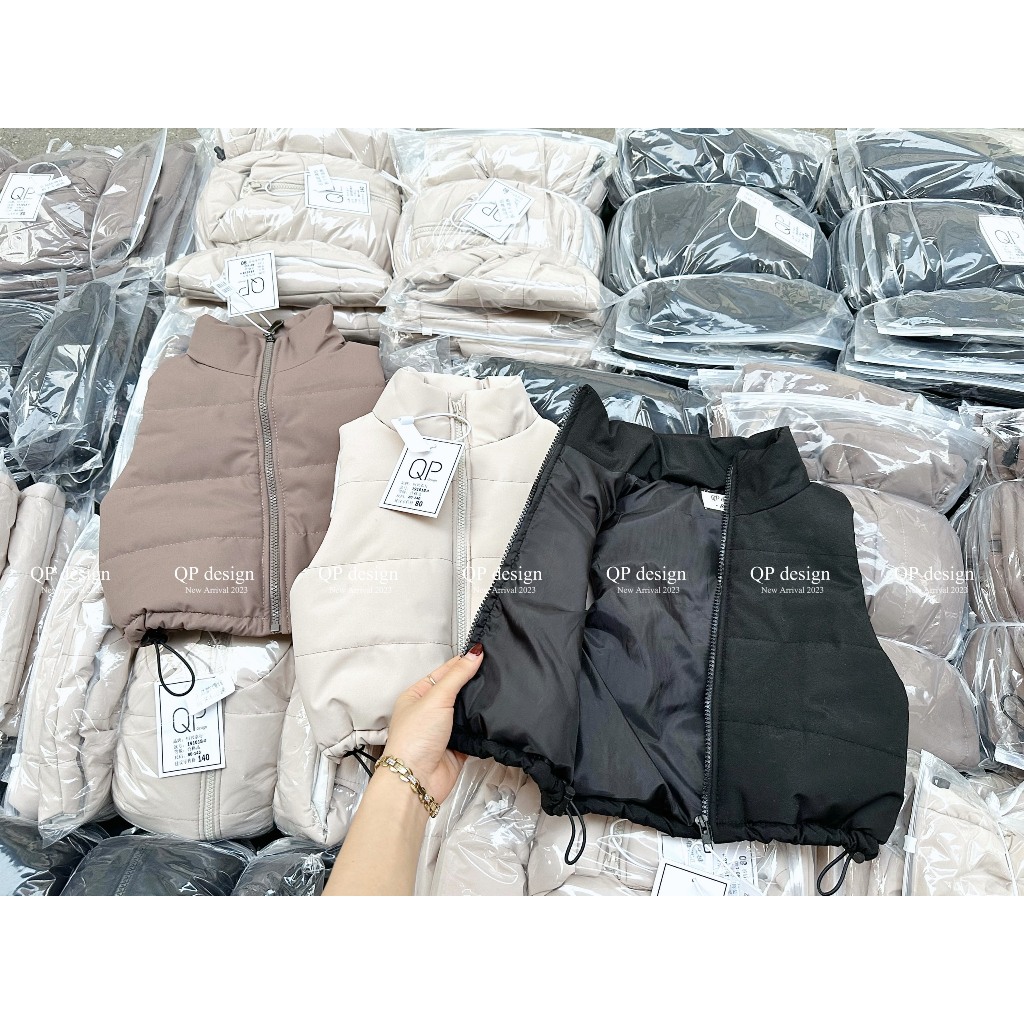 Áo gile phao siêu hot cho bé trai size 10-25kg