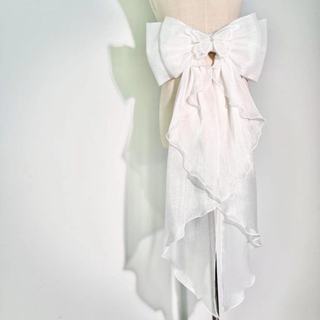 ⚡SIÊU RẺ⚡ Voan nơ gắn lưng váy nhiều màu siêu xinh phù hợp váy hime, style váy cưới cô dâu.