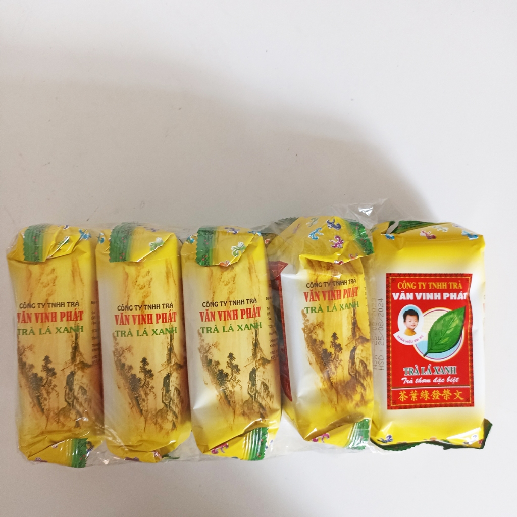 Trà Lá Xanh Em Bé Văn Vinh Phát 68gr