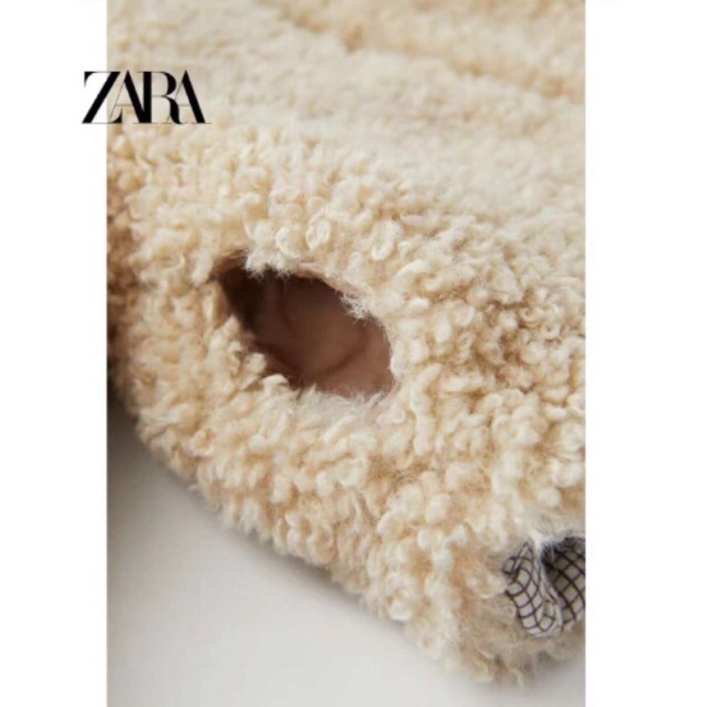 Áo khoác lông Zara dư xịn