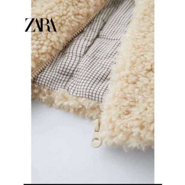 Áo khoác lông Zara dư xịn
