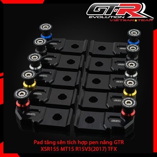 [Chính hãng] Pad tăng sên tích hợp pen nâng GTR XSR155 MT15 R15V3(2017) TFX
